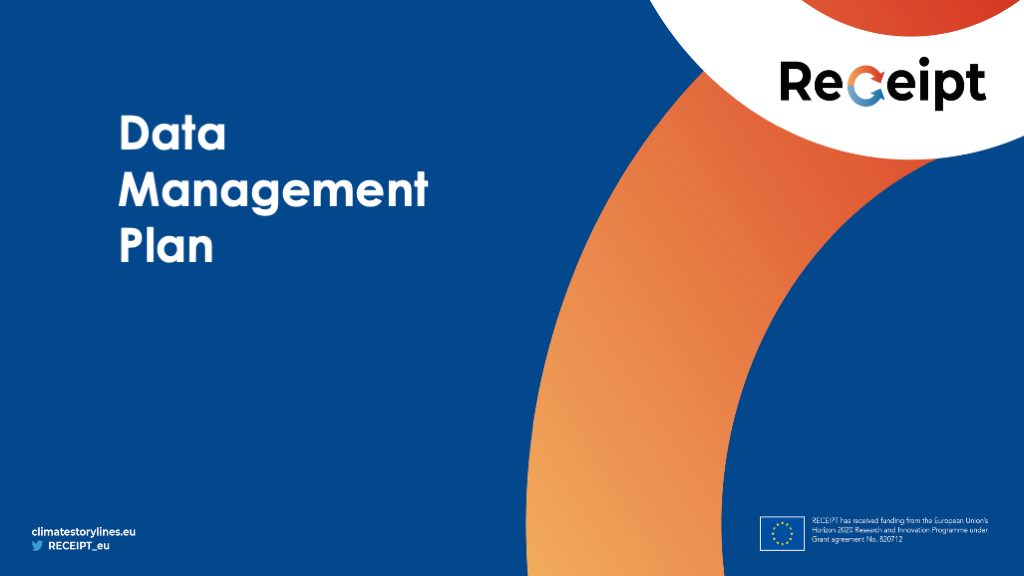 D9.9 – Data Management Plan D9.9 – Data Management Plan